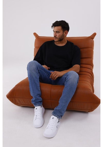 Dijital Baskı Unisex Beyaz - Siyah Dal Desenli Ayakkabı Beyaz-siyah Dal