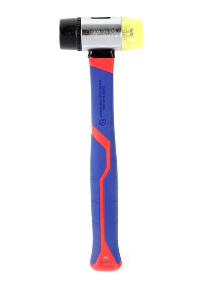Workpro Wp241036 40mm Fiberglas Saplı Çift Başlı Hassas Lastik Çekiç