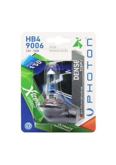 Ampul Hb4 9006 12v 55w Xtreme Vision +%150 Fazla Işık Tekli Blister Pht Ph5596 Xv B1