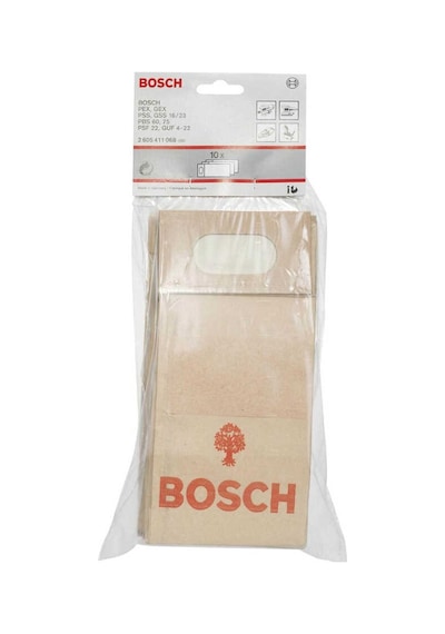 Bosch Uyumlu Kağıt Toz Torbası (Tek Kullanımlık) 10lu