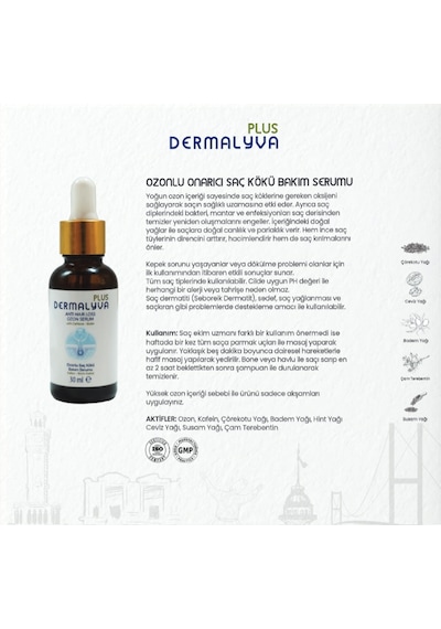 Dermalyva Saç Kökü Serumu 30 ML