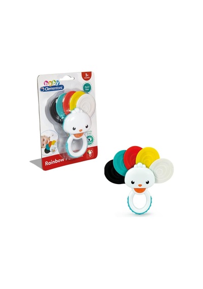 Baby Clementoni +3 Ay  Gökkuşağı Çıngırak Çok Renkli