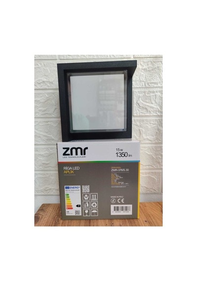 Ekim Aydınlatma 15w Riga Led Aplik Kare Kasa Günışığı Beyaz