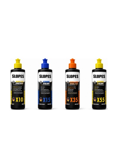 Slopes X10 Kalın X15 İnce Pasta X35 Hare Ve X55 Boya Koruma Seti 250 Ml