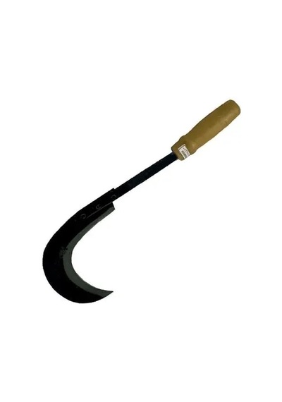 Jenerik Sürmene Kırmızı Plastik Saplı Orak 43 Cm - Buğday Hasadı