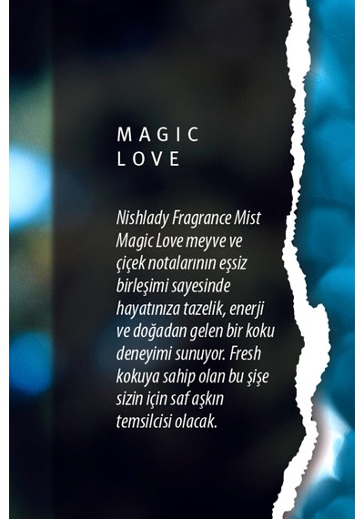 Nishlady Magic Love Body Mist Vegan Vücut Spreyi 260 ML