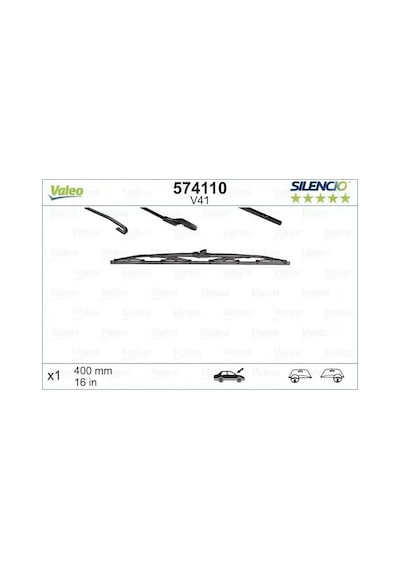 Renault Scenic 1 Arka Silecek Supurgesi 2000-2003 Valeo 574110
