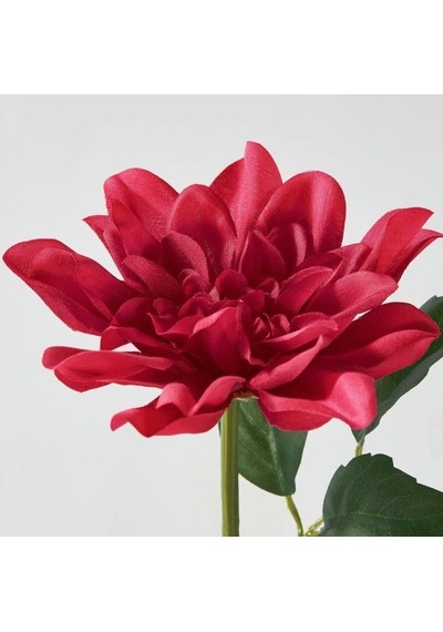 Ikea Smycka Yapay Dahlia Dalı 30 Cm Yeşil Kırmızı Kırmızı - Yeşil