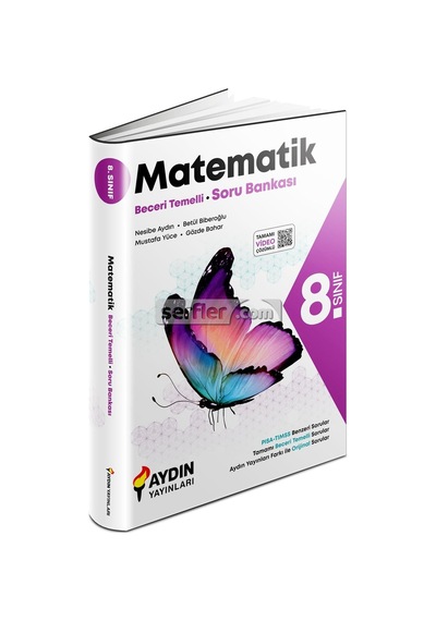 8. Sınıf Matematik Beceri Temelli Soru Bankası -  Aydın Yayınları