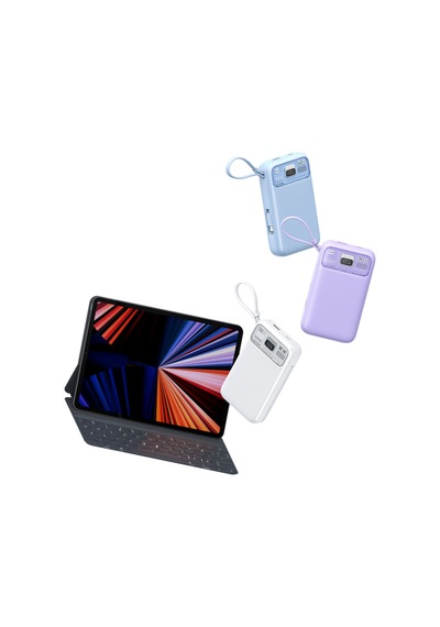 Nt-pw34 20w + 15w Pd 15w 10000 Mah Taşınabilir Powerbank Mavi