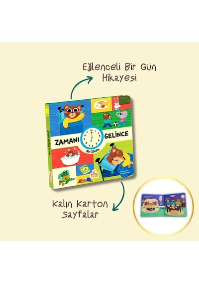 Bi Kutu Oyun Zamanı Gelince - Bir Yılım Kitap Ve Oyun Seti
