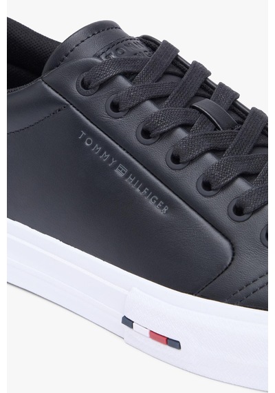 Erkek Harlem Street Lth Ayakkabı Fm0fm05708bds Siyah