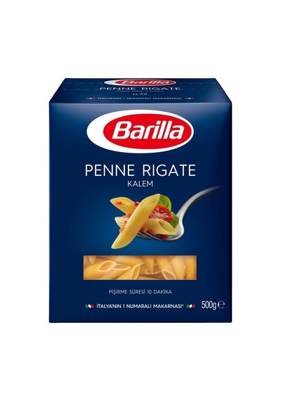Barilla Penne Rigate Kalem Makarna 4 x 500 G