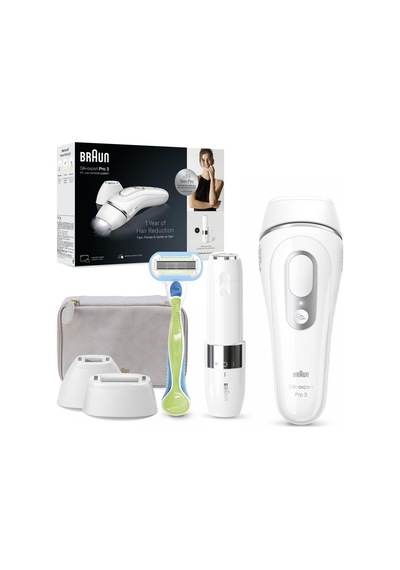 Braun IPL Silk Expert Pro 3 PL3136 2 Başlık İle Tüy Alma Lazer Epilatör + Venus Tıraş Bıçağı + Çanta Braun IPL Silk Expert Pro 3 PL3136 2 Başlık İle Tüy Alma Lazer Epilatör + Venus Tıraş Bıçağı + Çanta