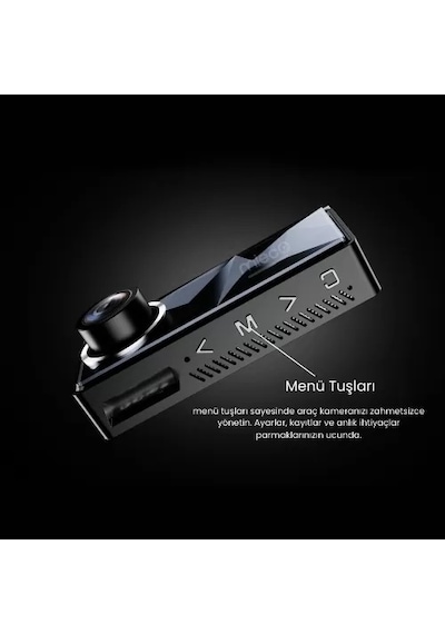 Mieco A11 Ön Ve Arka 4k Araç Kamerası Seti