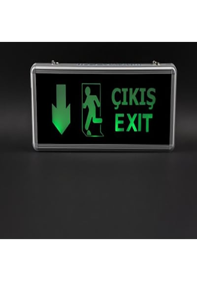 Cata Ct-9167 3W Exıt Çıkış Armatürü Ledli 3 Saat Akülü
