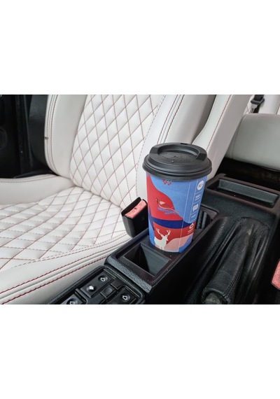 Bmw 5 Serisi E34 Bardak Tutucu Ve Organizer - Bmw Logolu Standart