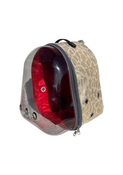 Glipet Snake Şeffaf Astronot Kedi Köpek Taşıma Çantası 42x22x33 Cm Sarı Sku: Zeus8690010272744