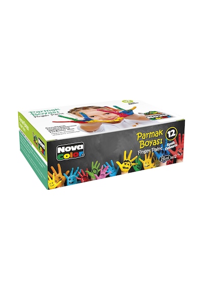 Nova Color Parmak Boyası 25Mlx12 Renk