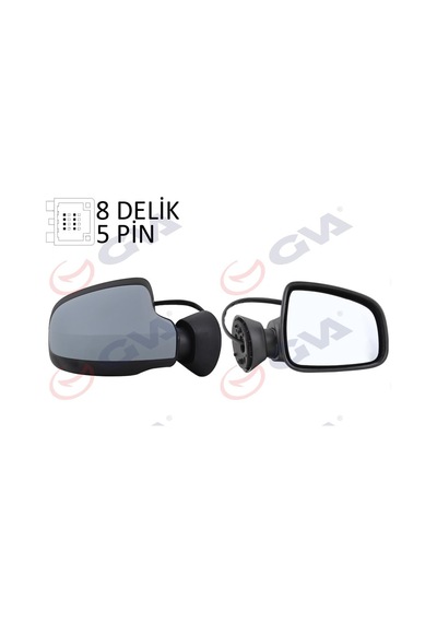 Dış Dikiz Aynası Elektrikli Sağ Duster 10 Astarlı Konv.cam Vm-6802ehpl