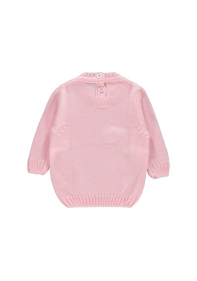 Civil Baby Kız Bebek Triko Kazak 6-18 Ay Pembe 45A687604K21-1 Pembe