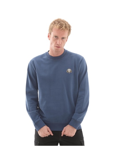 B0a6hhkeyo1-r Timberland Tree Logo Patch Crewneck Erkek Sweatshirt Mavi B0a6hhkeyo1-r Mavi