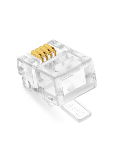 BiSıfır RJ11 6P4C Plug Telefon jak (100 Adet)
