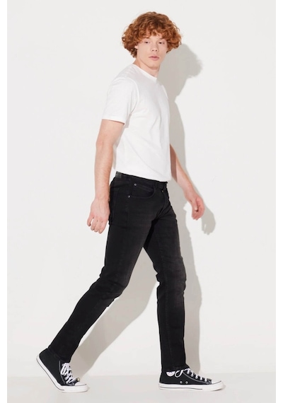 Lee Erkek Jean Pantolon Siyah L719ızhl L719 Luke Slim Tapered 24kmc8000009 Mc80001 Siyah