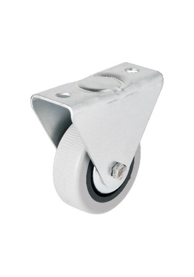 Hts 106 - 50 Mm Sabit Kapaklı Gri Pvc Teker Çok Renkli