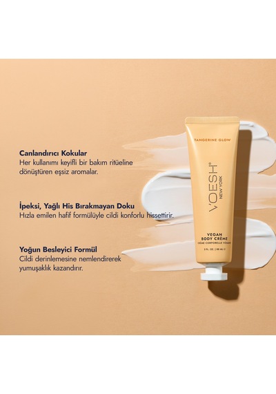 Vegan Vücut Kremi- Tangerın 88ml Mandalina