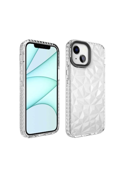 Apple Uyumlu iPhone 13 Kılıf Zore Buzz Kapak Beyaz