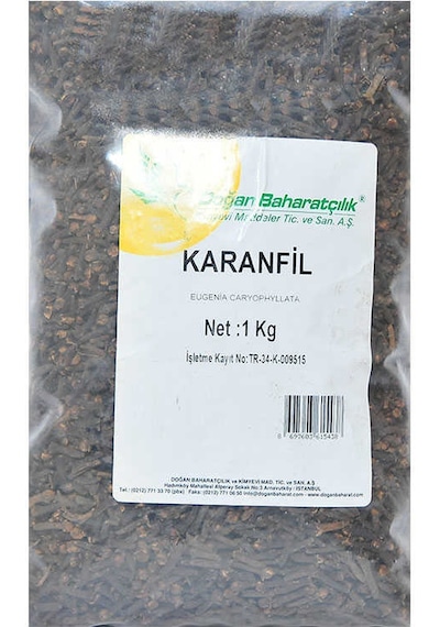 Karanfil Doğal Tane 1000 Gr Paket - Mg-386322