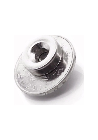 Havşa Delikli Neodyum Mıknatıs Yuvarlak D15X5X5 Mm - 10 Adet