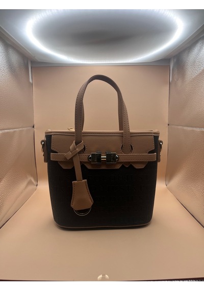 Just Polo Jp4108 Kadın El Ve Omuz Çantası Yeni Sezon Boy 18 Cm En 21 Cm Ozt4108 Sıyah Taba Siyah - Taba