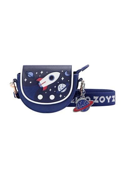 Zoy Zoii Zoyzoii Rainbow Space Askılı Çocuk Omuz Çantası Lacivert Lacivert