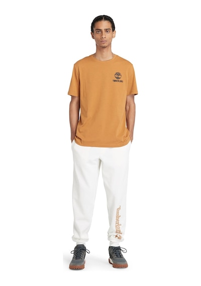 Timberland Short Sleeve Back Logo Gr Kahverengi Erkek Kısa Kol T-Shirt 000000000101988871