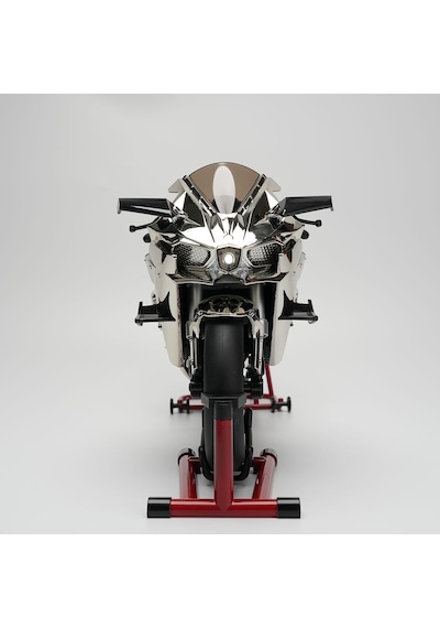 Xlg Kawasaki H2r 1:6 Dinamik Alaşım Motosiklet Modeli Gerçekçi Tasarım