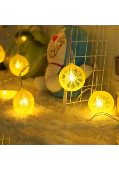 Mey İthalat 2m 10 Led Pilli Limon Işık