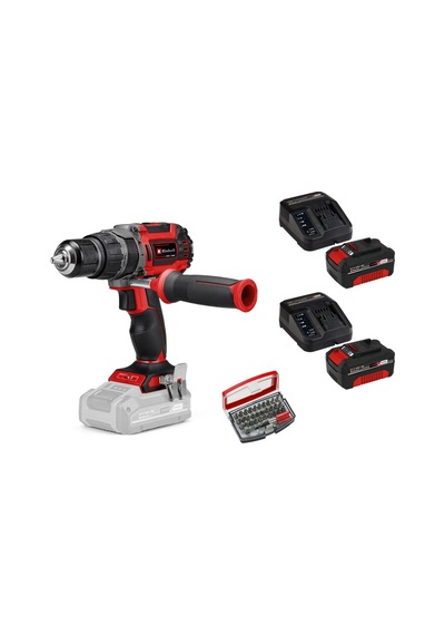 Einhell TP-CD 18/60 Li-ı Bl Solo + 2 x 4 Ah Akü Ve 32 Parça Bits Uç Seti