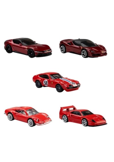 Hot Wheels 2026 Ferrari 5li Set Mattel