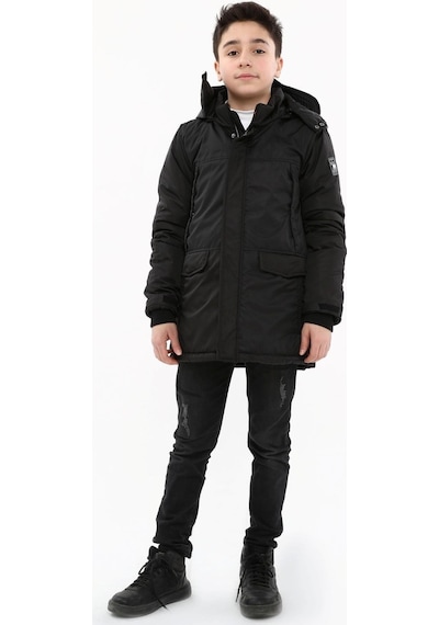 Benitto Kids Erkek Çocuk Mont 51274-siyah Siyah