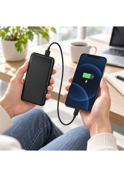 Snapron Snp-3010 22.5w Pd 10.000mah Hızlı Şarjlı Powerbank siyah