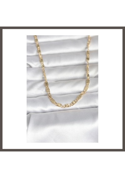 Bezos Cm 14k Gold Renk Lazer Model 45 Cm Kadın Kolye Nxrlvng