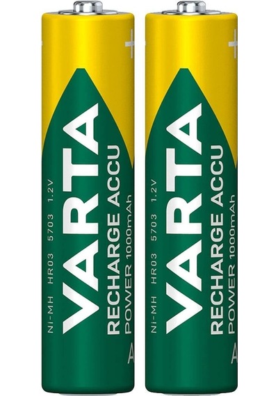 Varta 1000mah Aaa Şarjlı İnce Pil 2'li Paket