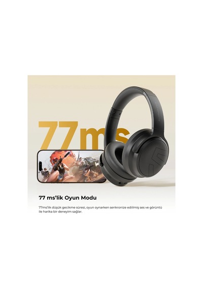 Soundpeats SPACE PRO Hi-res Bluetooth 5.4 Kablosuz Kulak Üstü Kulaklık