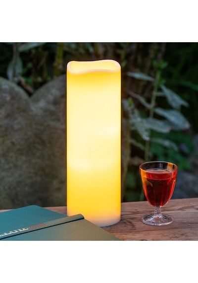 Yüksek Kalite 11 Adet 15 Cm Led Işıklı Mum Gün Işığı Alev Efektli Titrek Yanan Led Mum Büyük Boy