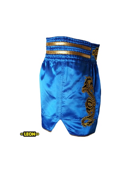 Aksaspor Leon Dragon Muay Thai Ve Kick Boks Şortu Mavi