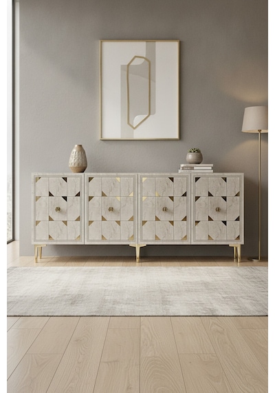 Ka1523btg Moka Konsol Ve Tv Sehpası Beyaz-traverten-gold 150cm Beyaz - Traverten - Gold Ka1523btg Moka Konsol Ve Tv Sehpası Beyaz-traverten-gold 150cm Beyaz - Traverten - Gold