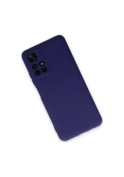 Newface Xiaomi Redmi Note 11t Kılıf Nano İçi Kadife Silikon - Mor