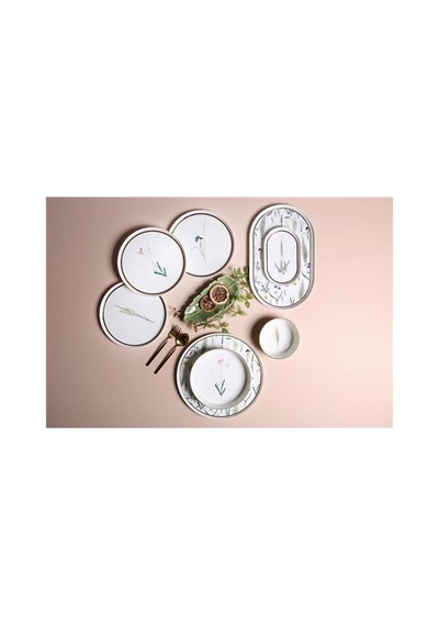 Porland Botanical 27 Parça 6 Kişilik Yemek Takımı Diğer